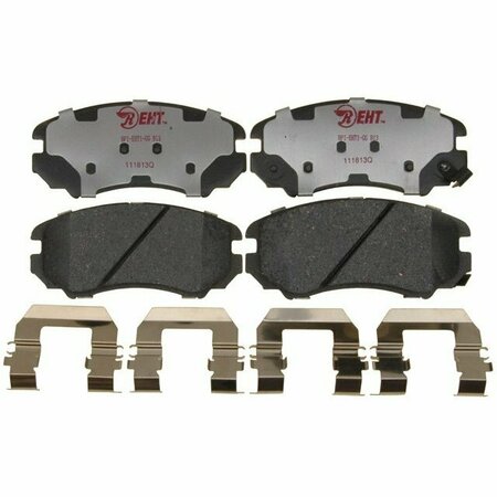 R/M BRAKES BRAKE PADS OEM OE Replacement Hybrid Technology Includes Mounting Hardware EHT924H